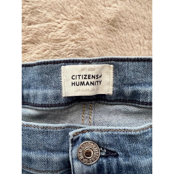 Citizens Of Humanity Blue Faded Flare Jeans Womens Size 29 Denim Casual Style - Picture 6 of 13